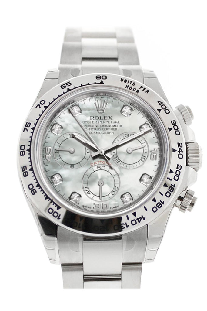 White dial - Silver strap - 40MM