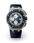 Blue strap - Titanium blue dial - Watch - 44mm