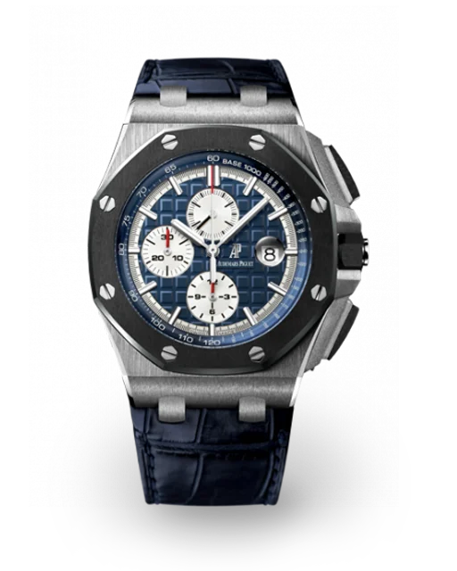 Blue strap - Titanium blue dial - Watch - 44mm