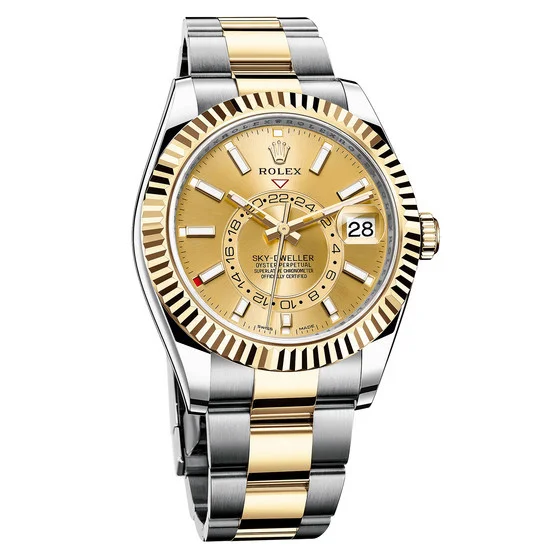 Champagne Dial Watch - Gold-42MM
