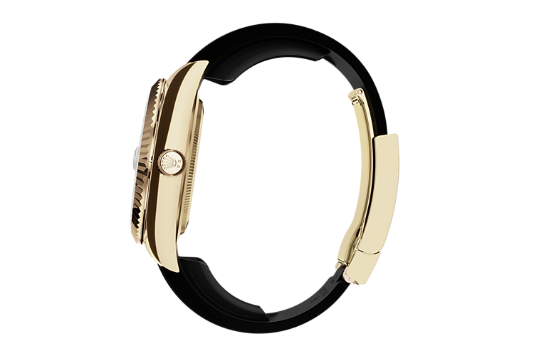 White Dial Watch - Black-42MM