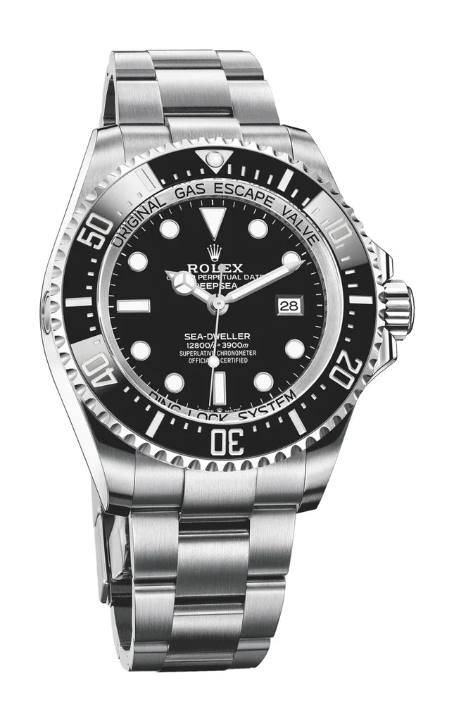 Black Dial Watch-Silver-44MM