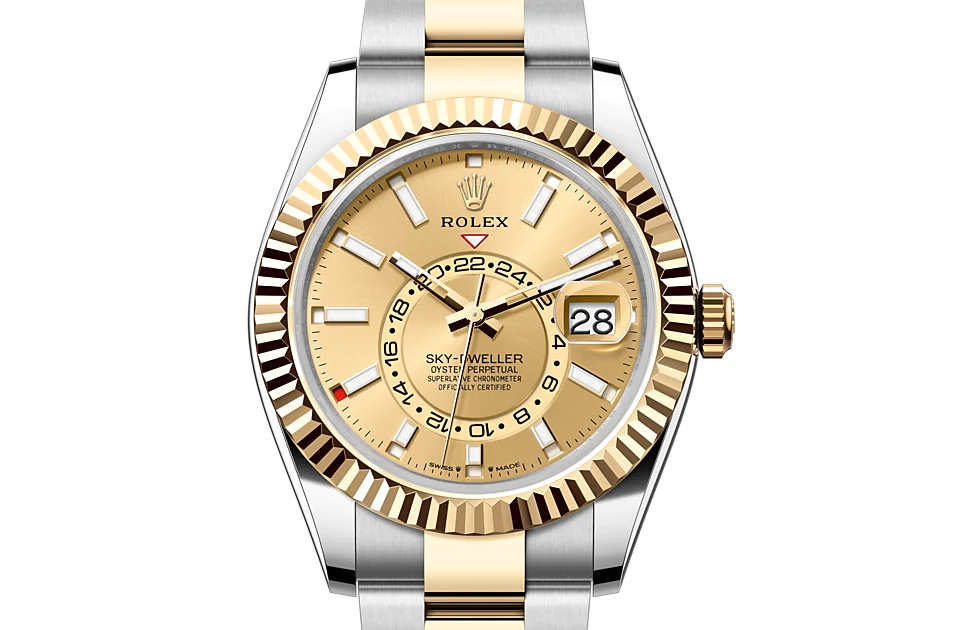 Champagne Dial Watch - Gold-42MM