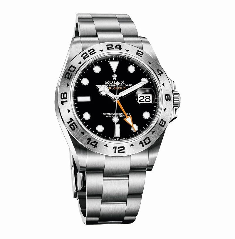 Black Dial Watch-Silver-40MM