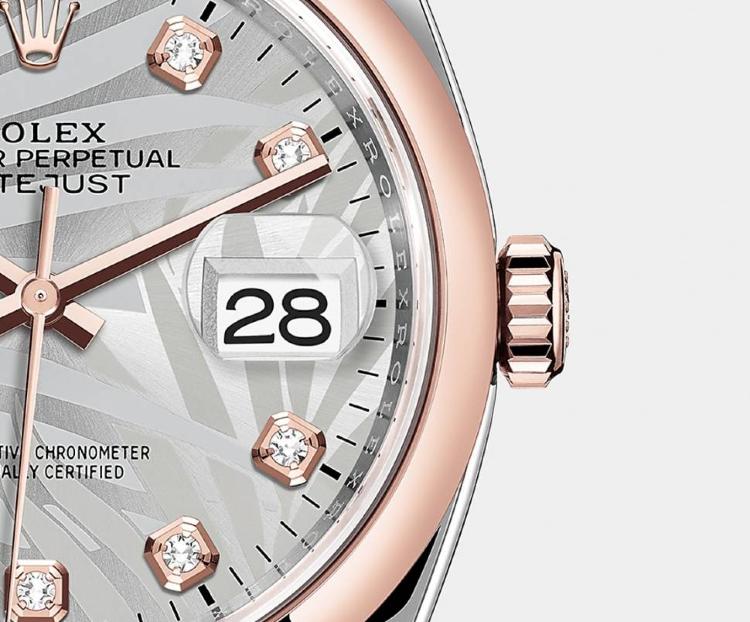 Silver Dial Watch - Gold-36MM