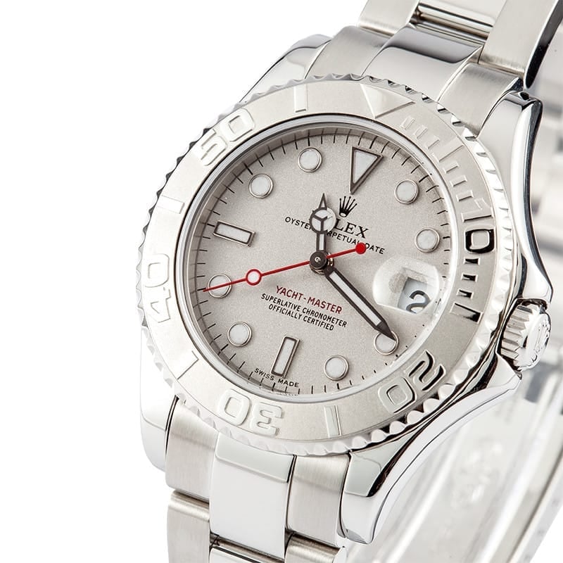 Silver Grey Dial Watch - Silver-35MM