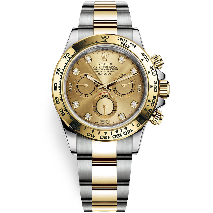 Gold dial - Gold bracelet - 40 mm
