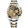 Black dial - Gold strap - 40MM