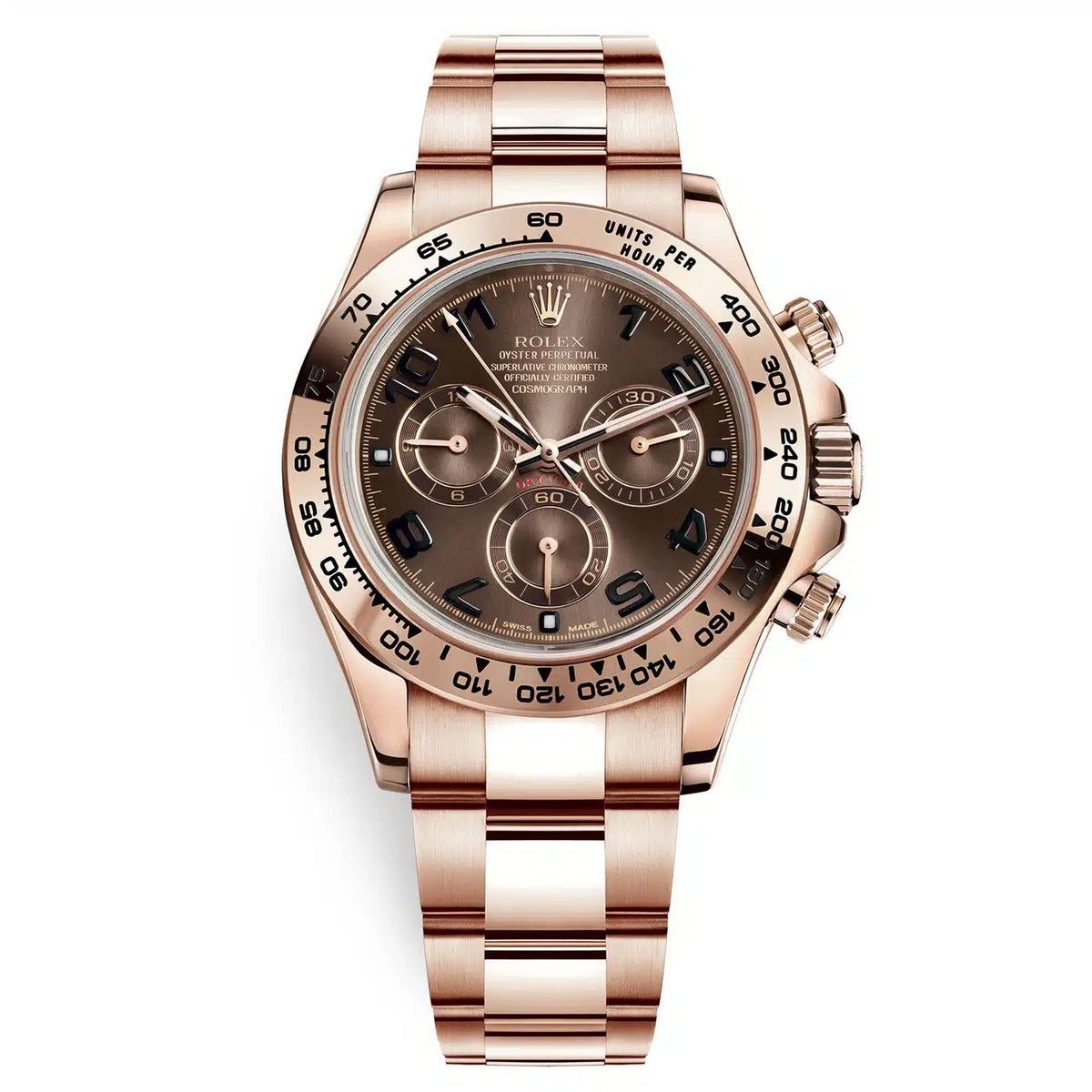 Chocolate dial - Gold strap -40MM