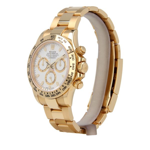 White dial - Gold strap - 40MM