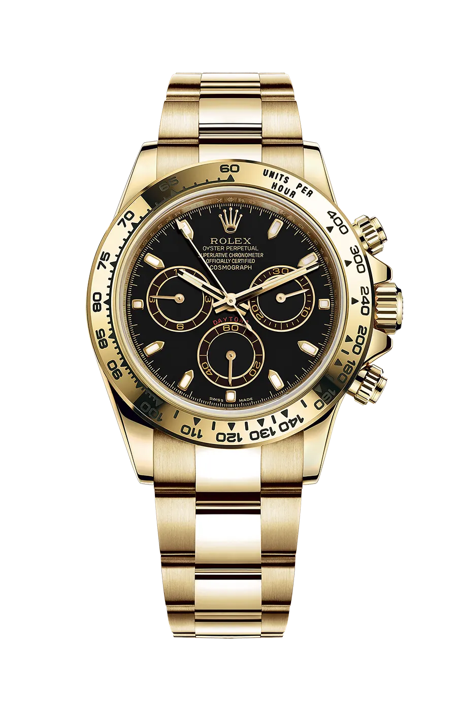 Black dial - Gold strap -40MM