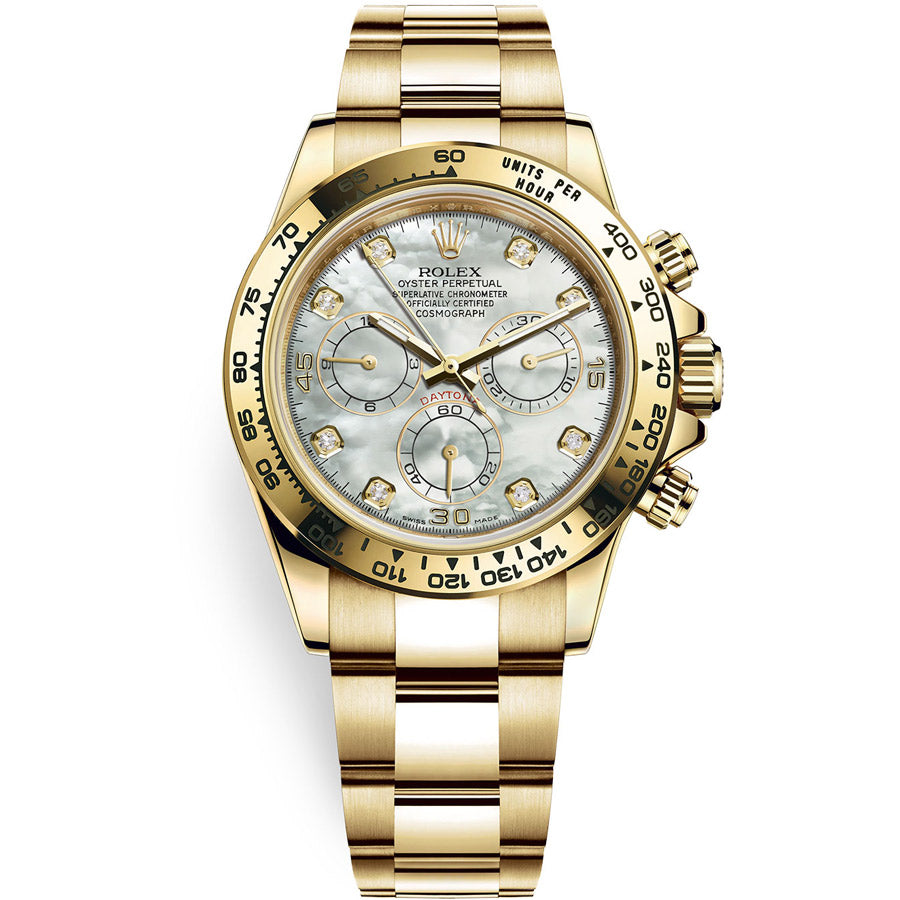 White dial - Gold strap -40MM
