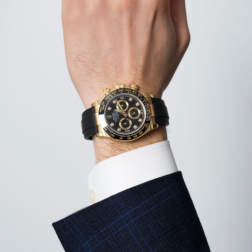 Black dial - Black strap - 40MM