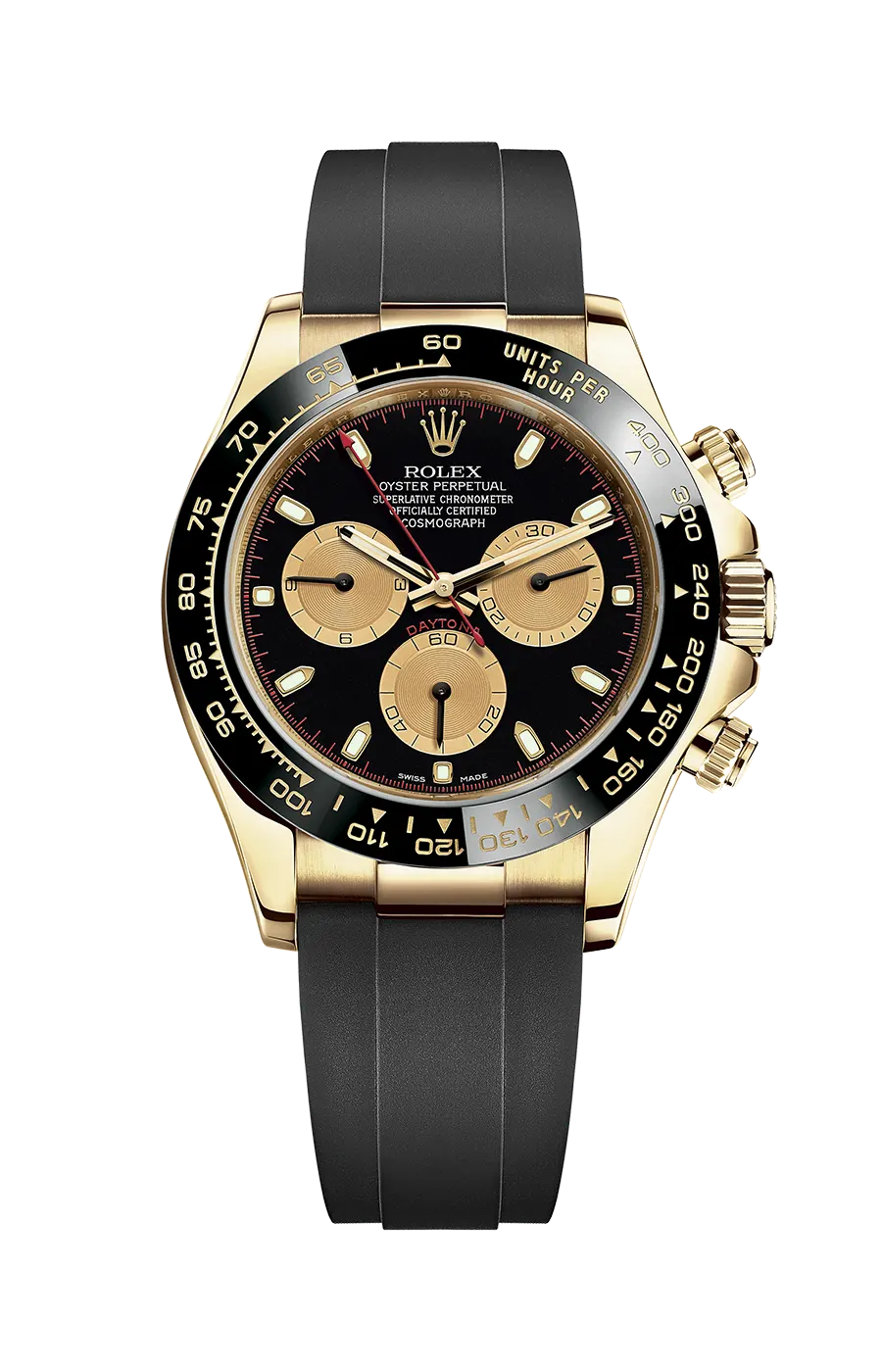 Black dial - Black strap - 40MM