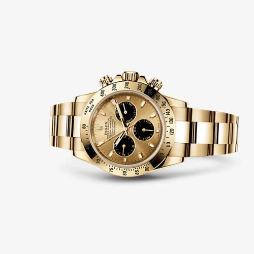 Champagne dial - Gold strap - 40 mm