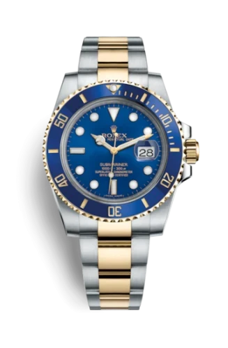 Dark blue dial watch - gold-40MM