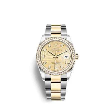 Gold Dial Watch - Two-tone Gold-36MM