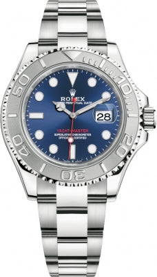 Blue Dial Watch - Silver-40MM