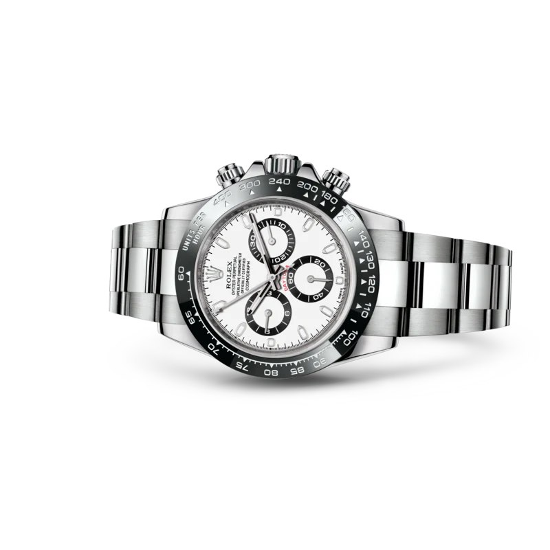 White panda dial - silver strap -40MM