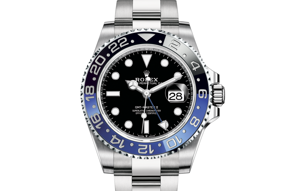 Black dial watch-Silver-40MM