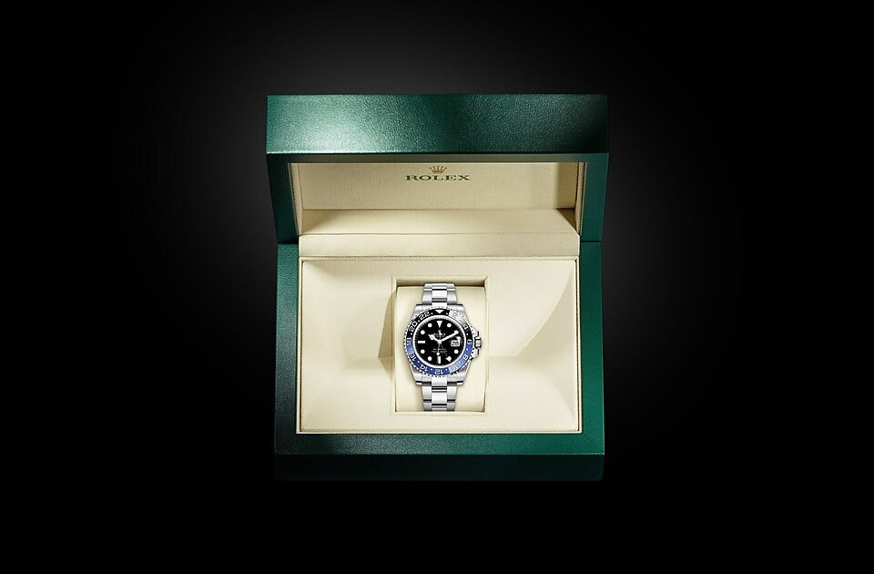 Black dial watch-Silver-40MM