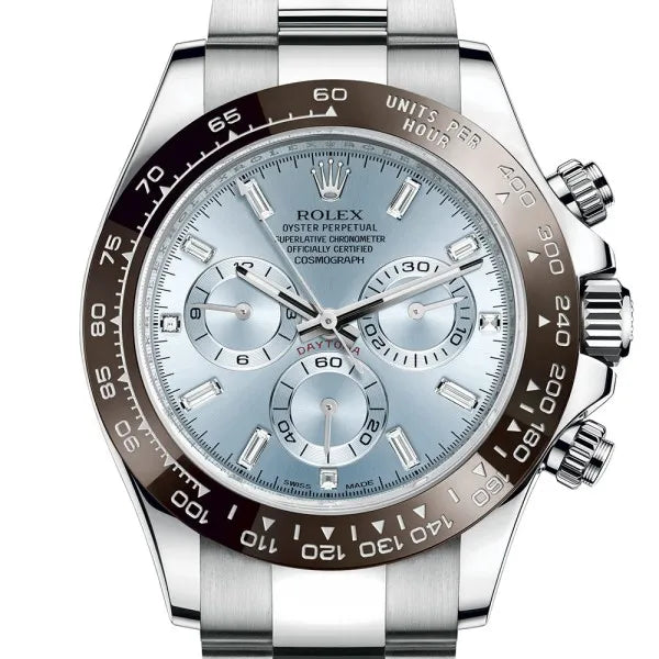 Luxury Watches Ice-blue Dial 40mm