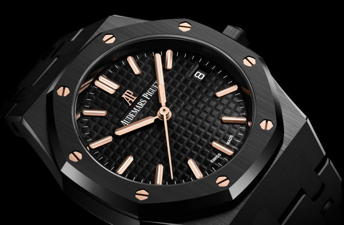 Black 904L Steel Black Dial - Watch - 34mm