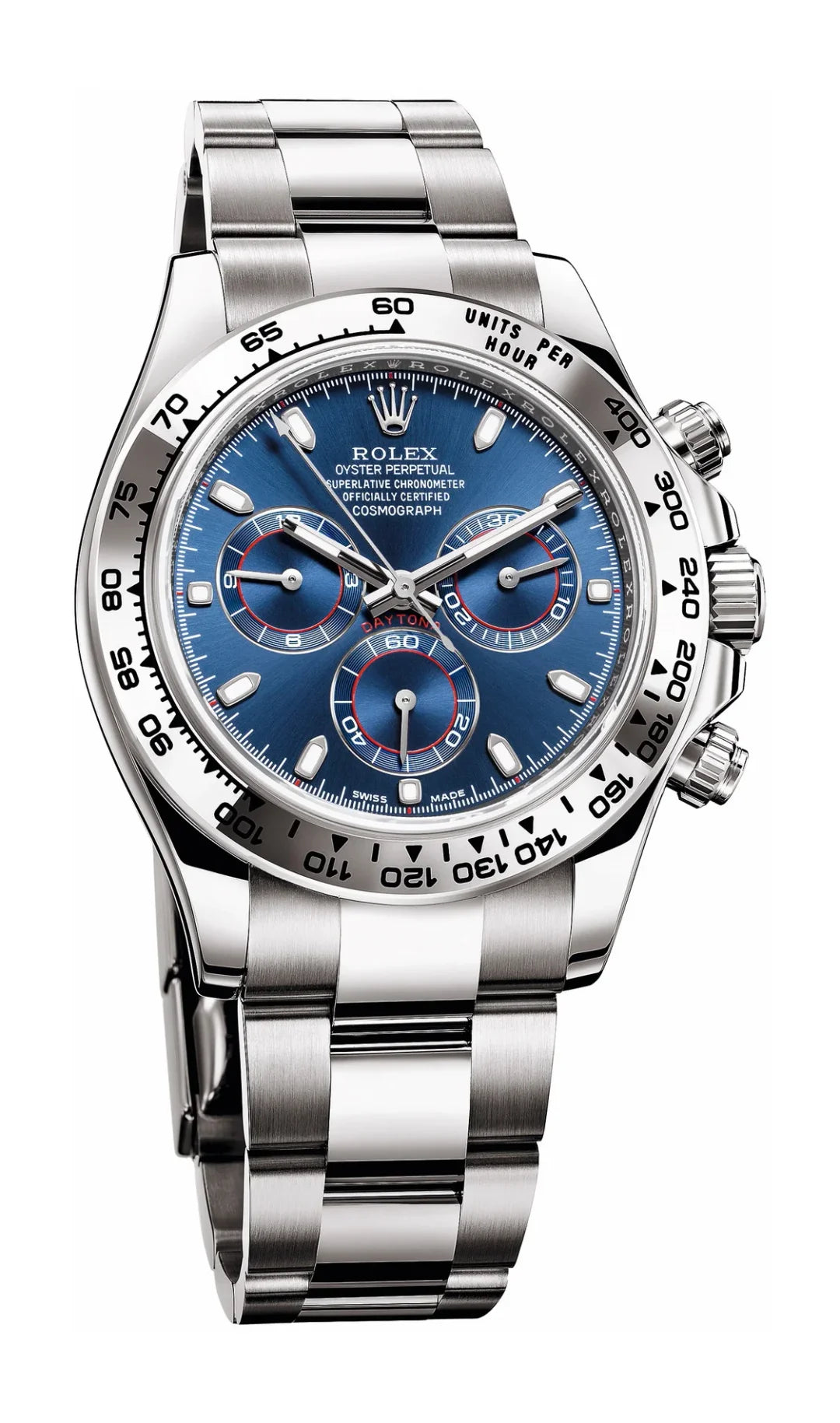 Blue dial - Silver strap - 40MM