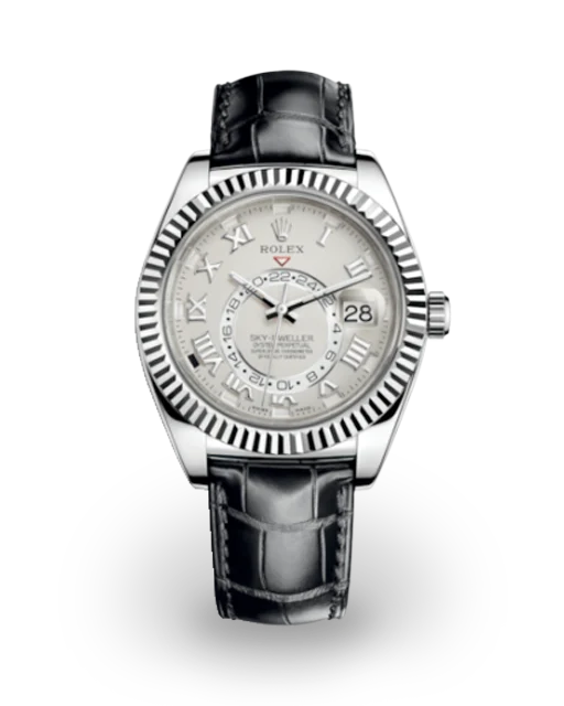 Lvory Dial Watch - Black-42MM