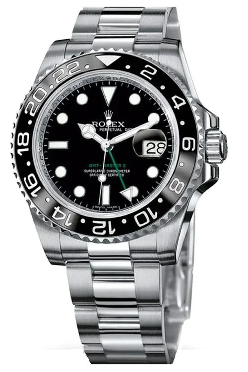 Black Dial Watch-Silver-40MM