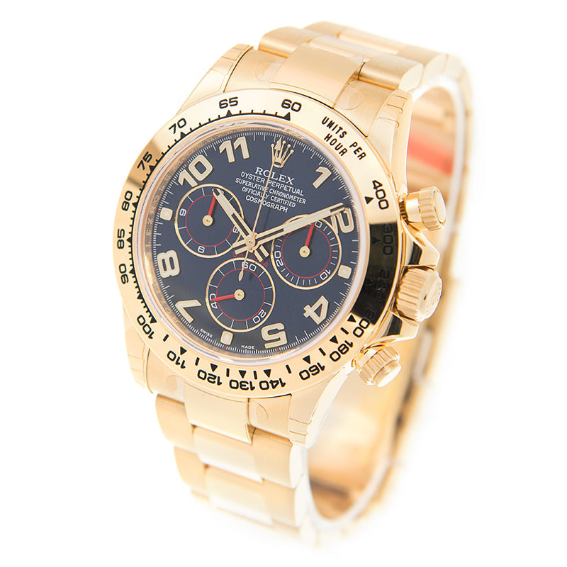 Blue dial - Gold strap -40MM