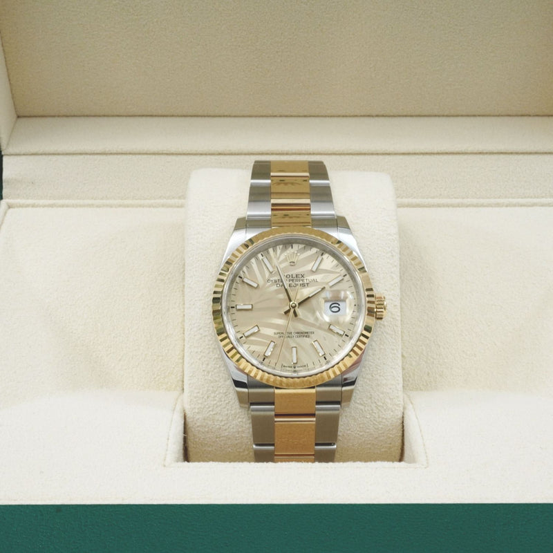 Gold Dial Watch - Two-tone Gold-36MM