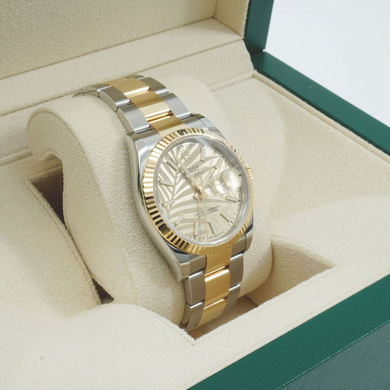 Gold Dial Watch - Two-tone Gold-36MM
