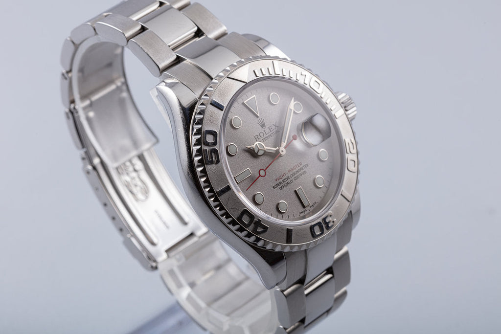 Silver Grey Dial Watch - Silver-40MM