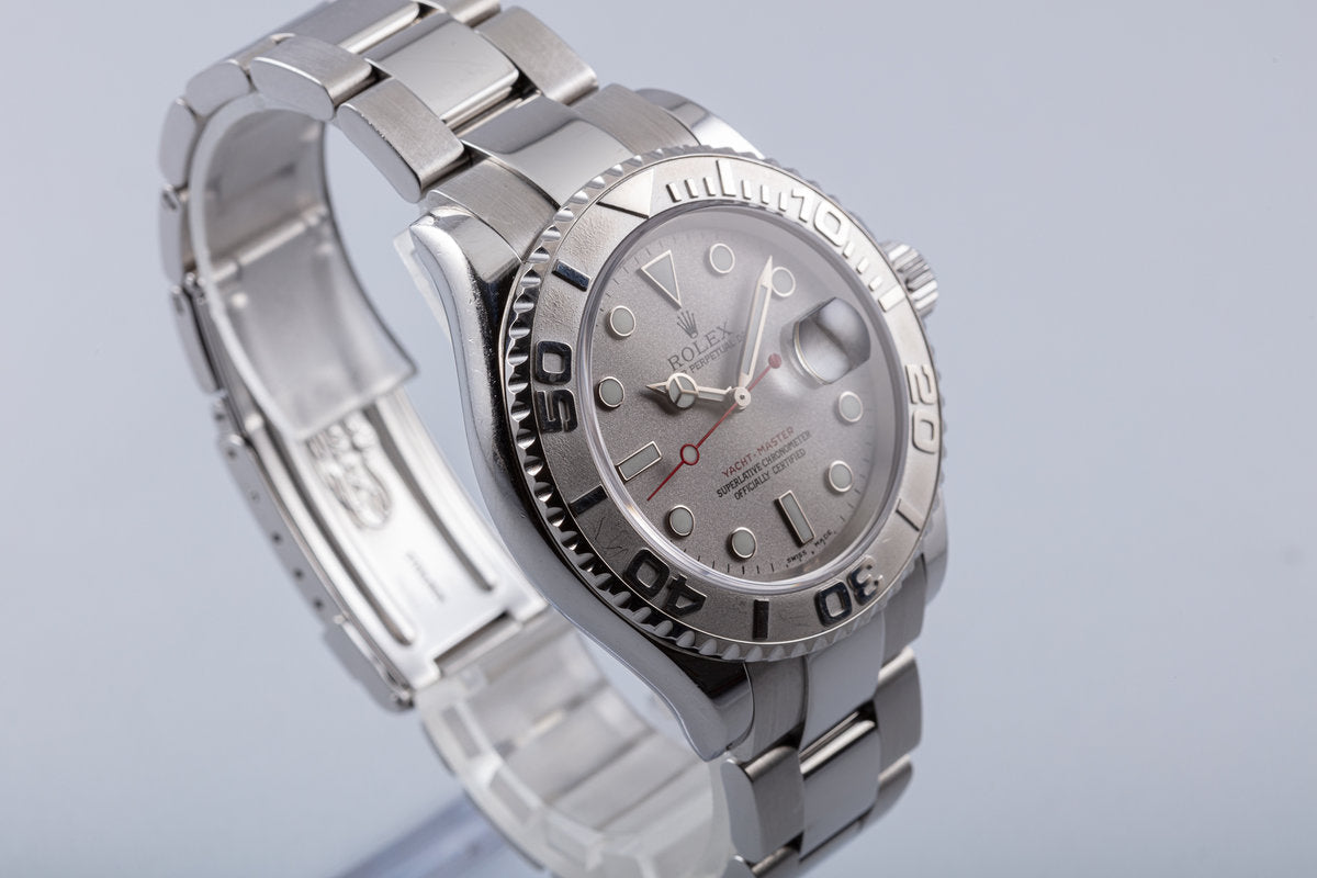 Silver Grey Dial Watch - Silver-40MM