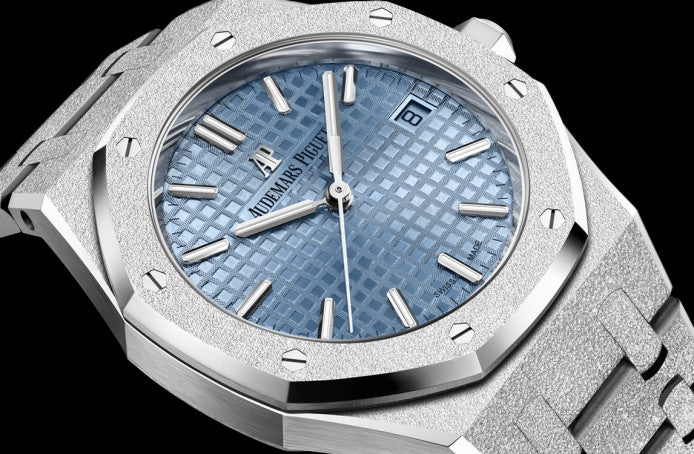 Silver 904L Steel Light Blue Dial - Watch - 34mm