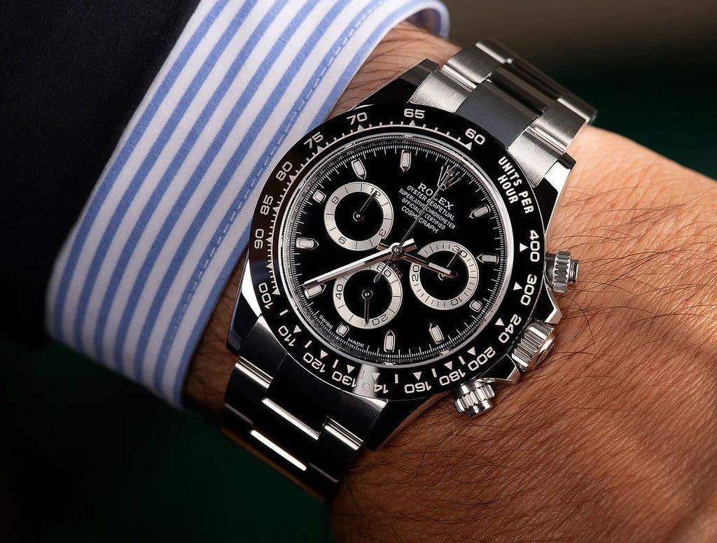 Black dial - Silver strap -40MM