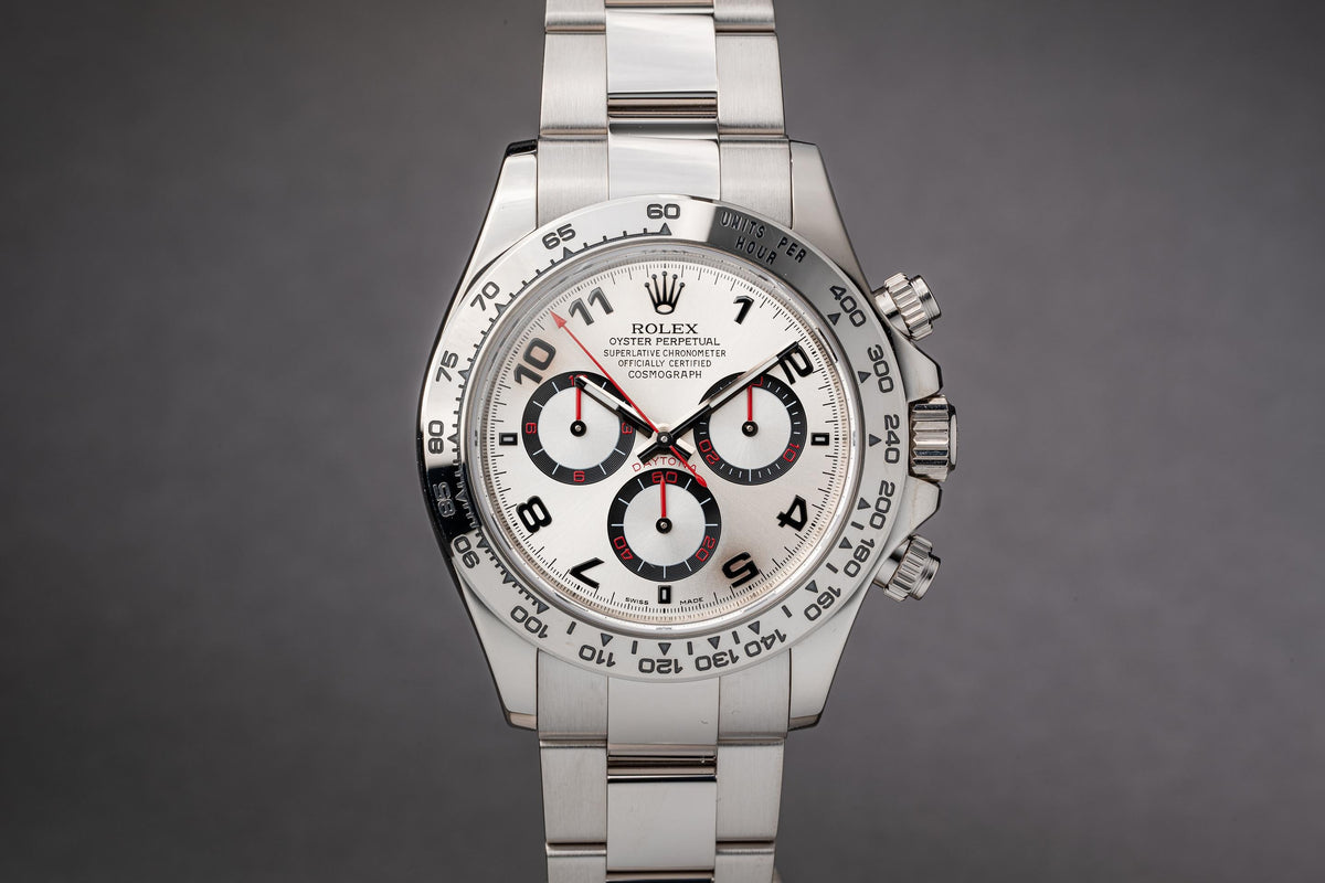 Black dial - Silver strap - 40 mm
