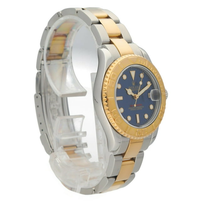 Dark blue dial watch - gold-29MM