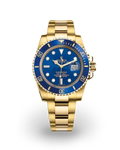 Blue Dial Watch - Gold-40MM
