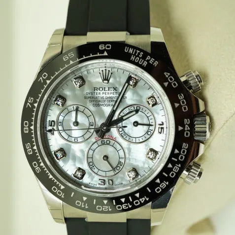 Silver dial - Black strap - 40MM