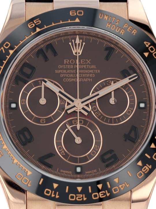 Dark brown dial - black strap -40MM