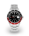 Black Dial Watch-Silver-Coke Bezel-40MM