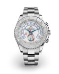 White Dial Watch - Silver-44MM