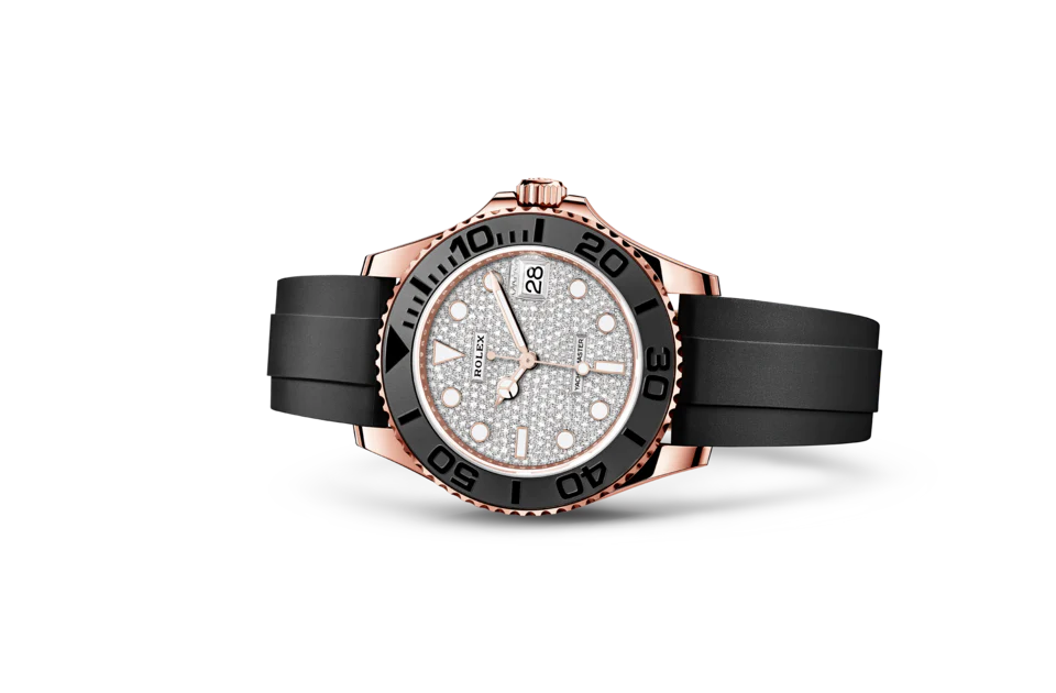 Luxury Watch Yacht-Master Diamond-paved - New 37mm