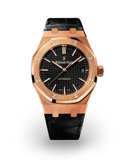Black 904L steel with black dial - Watch - 37 mm