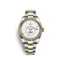 White Dial Watch - Gold-42MM