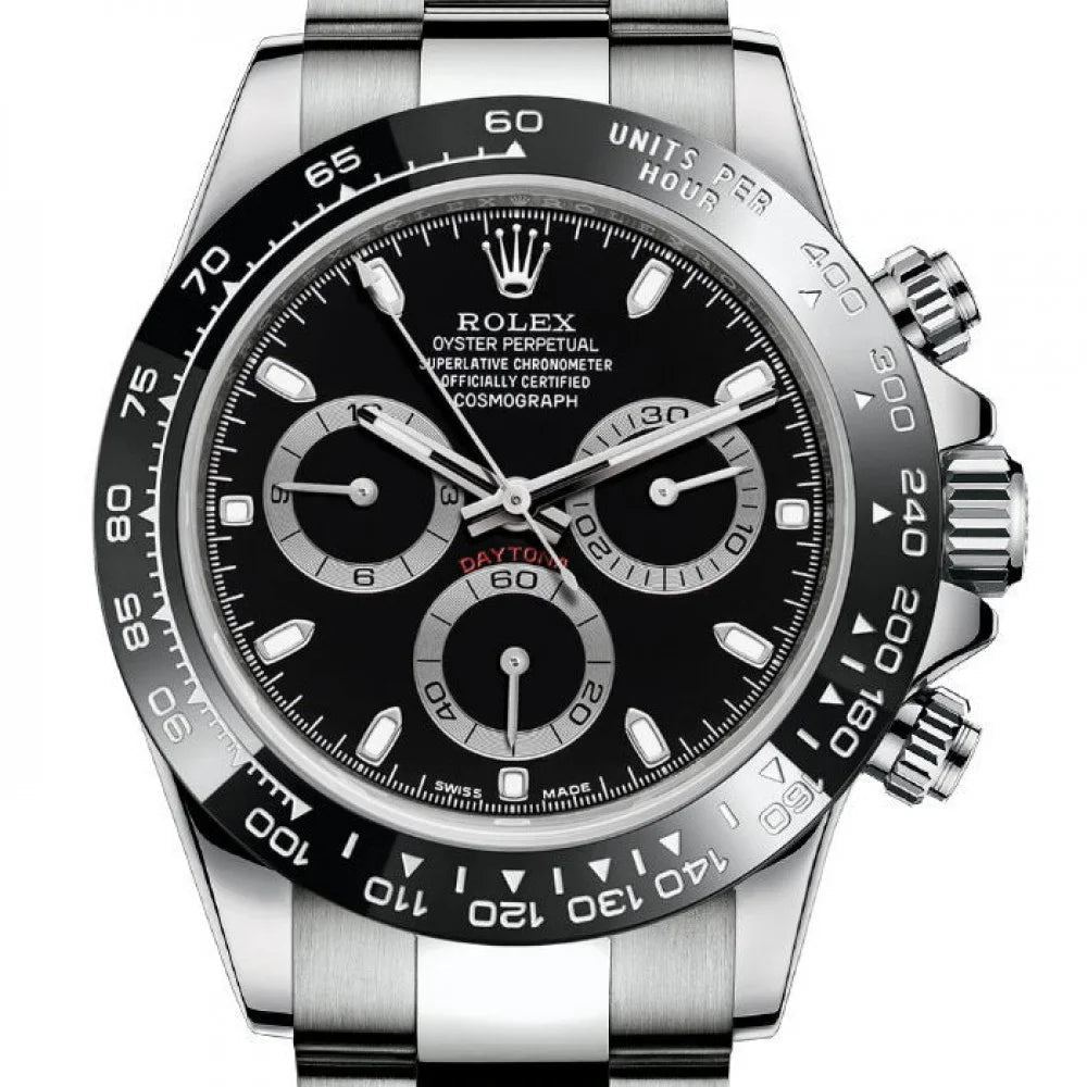 Black dial - Silver strap -40MM