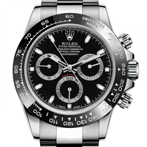 Black dial - Silver strap -40MM