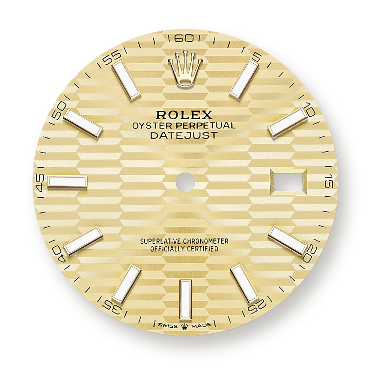 Gold dial watch - gold-41MM